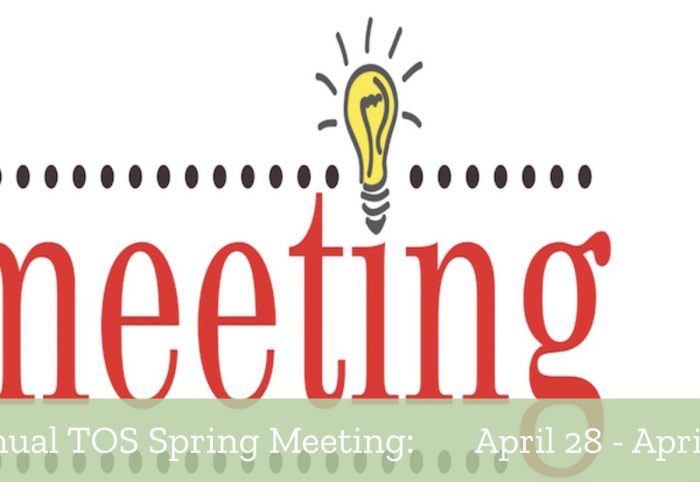Annual TOS Meeting Event Graphic